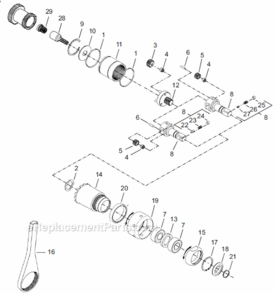 Page C Diagram and Parts List for 18CSE31D3  Cleco Ratchet