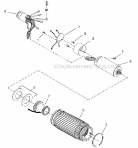 Part Location Diagram of 542846-12P Cleco Transducer Asm.(programmed)