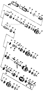 Page A Diagram and Parts List for 21MFN911M  Cleco Power Motor