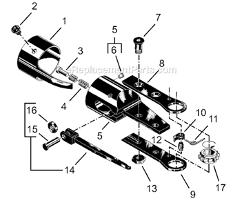 Page G Diagram and Parts List for 24NRS24A12-1  Cleco Ratchet