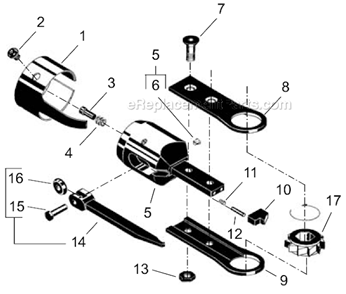 Page A Diagram and Parts List for 24NRS39H37  Cleco Ratchet
