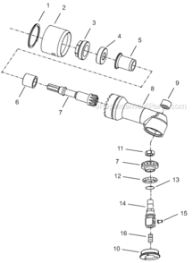 Part Location Diagram of 8431048 Cleco Pin