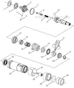 Part Location Diagram of 204974 Cleco Shock Washer