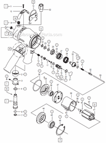 Page A Diagram and Parts List for 250PTHFC226  Cleco Ratchet
