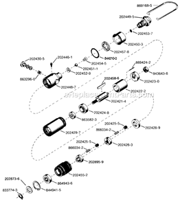 Part Location Diagram of 202873 Cleco Spacer