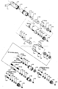 Part Location Diagram of 1012239 Cleco Rear Plate