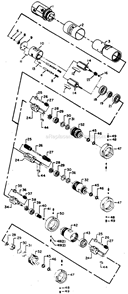 Page A Diagram and Parts List for 31MRR912M  Cleco Power Motor