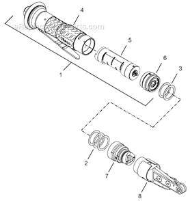 Page A Diagram and Parts List for 34NRS29H15-1  Cleco Ratchet