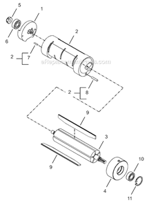 Page C Diagram and Parts List for 34NRS35H20-1  Cleco Ratchet