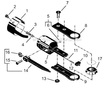 Page G Diagram and Parts List for 34NRS46H18-1  Cleco Ratchet