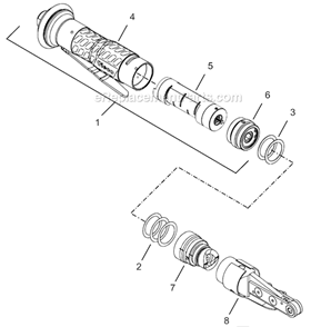 Page A Diagram and Parts List for 34NRS46H20-1  Cleco Ratchet