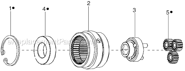 Page D Diagram and Parts List for 34RAA67H3MIFMA  Cleco Ratchet