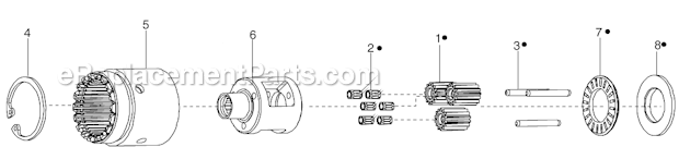 Page C Diagram and Parts List for 34RAS73H3MJT30  Cleco Ratchet