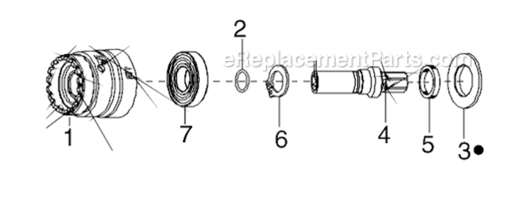 Page C Diagram and Parts List for 34RCS29D3MG01  Cleco Ratchet