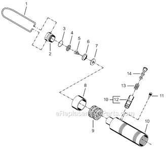 Page A Diagram and Parts List for 35RSA-5Q  Cleco Electric Drill