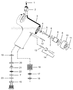 Page A Diagram and Parts List for 35RSAPT-10Q  Cleco Electric Drill