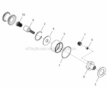 Page C Diagram and Parts List for 48CAE15AL3  Cleco Ratchet