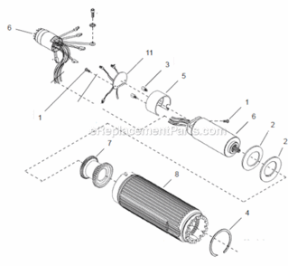 Page B Diagram and Parts List for 48CAE28AL3  Cleco Ratchet