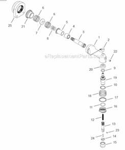 Page E Diagram and Parts List for 48CAE37S232  Cleco Ratchet