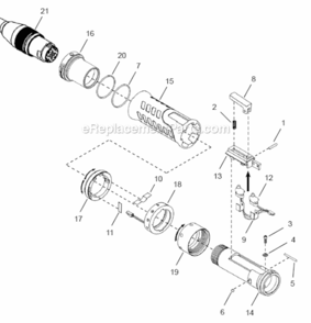 Page A Diagram and Parts List for 48CAE52S232  Cleco Ratchet