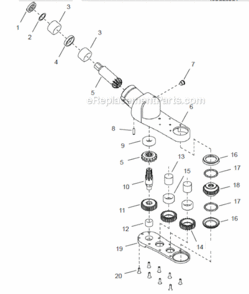 Page E Diagram and Parts List for 48CCE30C1  Cleco Ratchet