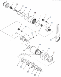 Page D Diagram and Parts List for 48CPE25D3  Cleco Ratchet