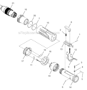 Part Location Diagram of 301877-20M Cleco 20 Meter Cable Extention