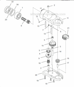 Page D Diagram and Parts List for 48CTE30T3  Cleco Ratchet