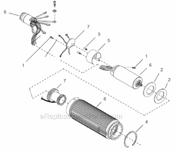 Page B Diagram and Parts List for 48EA37S232  Cleco Ratchet