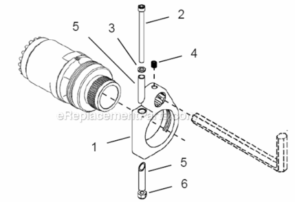 Page F Diagram and Parts List for 48EAE230F4  Cleco Ratchet