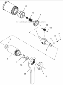 Page E Diagram and Parts List for 48EPE150D4  Cleco Ratchet
