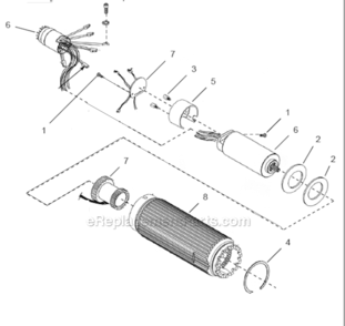 Page B Diagram and Parts List for 48ES271ZA  Cleco Ratchet