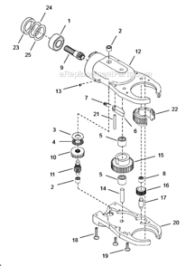 Page D Diagram and Parts List for 48ET40T4  Cleco Ratchet