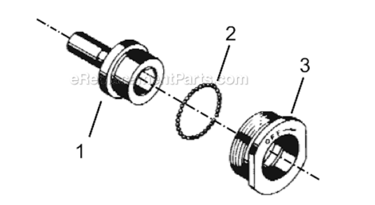 Page O Diagram and Parts List for 55NL-2T-4  Cleco Ratchet