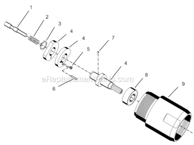 Part Location Diagram of 861847 Cleco Clecomatic Clutch