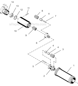 Part Location Diagram of 869634 Cleco Retaining Ring