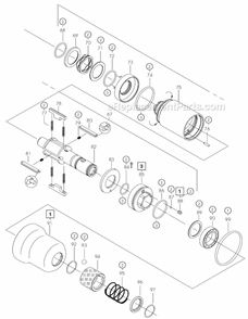 Page C Diagram and Parts List for 55PHL60Q  Cleco Ratchet