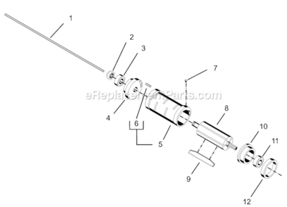 Page C Diagram and Parts List for 55RNL-2T-4  Cleco Ratchet