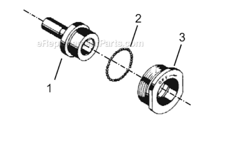 Page O Diagram and Parts List for 55RNL-3T-4  Cleco Ratchet