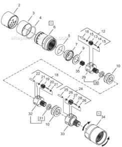Part Location Diagram of 48039177 Cleco Spacer