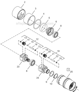 Part Location Diagram of 43527127 Cleco Upper Gear Cage