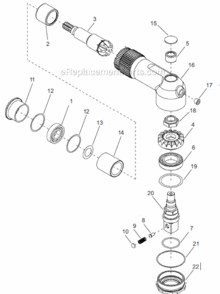 Page D Diagram and Parts List for 67EA235AL6  Cleco Ratchet