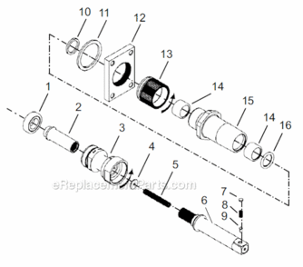 Page D Diagram and Parts List for 67ES385Z6  Cleco Ratchet