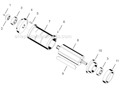 Page B Diagram and Parts List for 75NL-2V-4  Cleco Ratchet