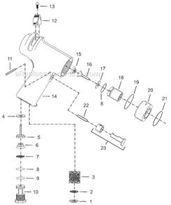 Page A Diagram and Parts List for 8RSATP-30BQ  Cleco Electric Drill