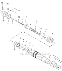 Page D Diagram and Parts List for 8RSATP-30BQ  Cleco Electric Drill
