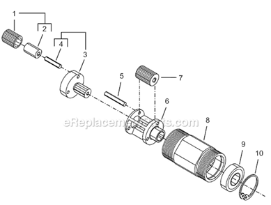 Page C Diagram and Parts List for 8RSATP-5BQ  Cleco Electric Drill