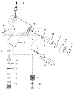 Page A Diagram and Parts List for 8RSATP-7BQ  Cleco Electric Drill