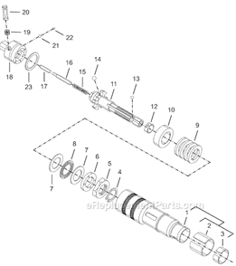 Page D Diagram and Parts List for 8SA-10  Cleco Electric Drill