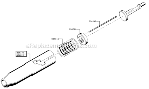 Page A Diagram and Parts List for B1-C-LT  Cleco Scaler